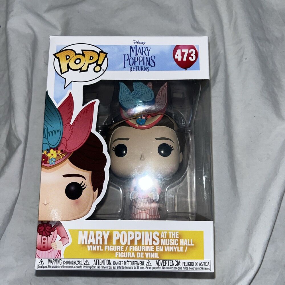 Funko Pop! Vinyl: Disney - Mary Poppins (Pink Dress) #473 Brand New In Box